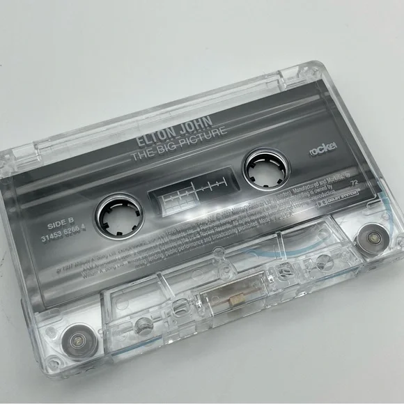 Elton John • The Big Picture Cassette Tape - Picture 4 of 4